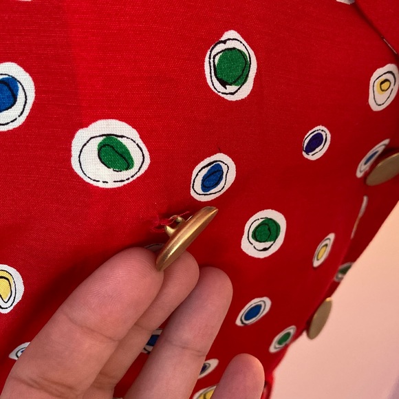 Vintage 80s Talbots Dress - Picture 6 of 11